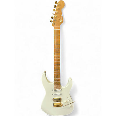 Used Charvel PRO MOD DK24 WHITE Solid Body Electric Guitar
