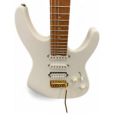 Used Charvel PRO MOD DK24 White Solid Body Electric Guitar
