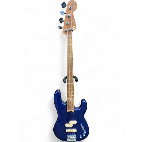 Used Charvel PRO MOD PJ IV Metallic Blue Electric Bass Guitar Metallic Blue