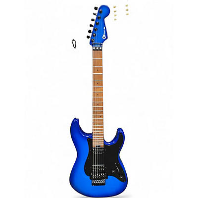 Used Charvel PRO MOD PLUS Blue Burst Solid Body Electric Guitar