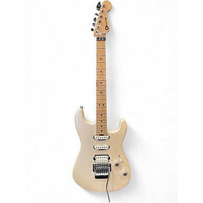 Used Charvel PRO MOD SAN DIMAS FLOYD HSS Pearl White Solid Body Electric Guitar