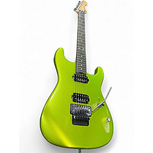 Used Charvel PRO MOD SAN DIMAS HH FR RW Green Solid Body Electric Guitar Green