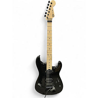 Used Charvel PRO MOD SAN DIMAS HHFR Black Solid Body Electric Guitar
