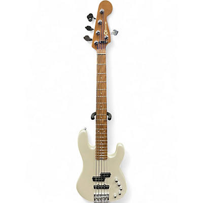 Used Charvel PRO MOD SAN DIMAS PJ 5 STRING PLATINUM PEARL Electric Bass Guitar