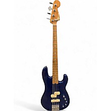 Used Charvel PRO MOD SAN DIMAS PJ IV DARK BLUE Electric Bass Guitar