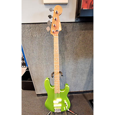 Charvel Used Charvel PRO-MOD SAN DIMAS PJ IV LIME GREEN METALLIC Electric Bass Guitar