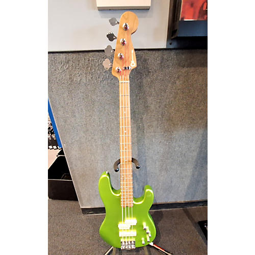 Charvel Used Charvel PRO-MOD SAN DIMAS PJ IV LIME GREEN METALLIC Electric Bass Guitar LIME GREEN METALLIC