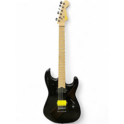 Used Charvel PRO MOD SAN DIMAS SEAN LONG SIGNATURE Black and Yellow Solid Body Electric Guitar