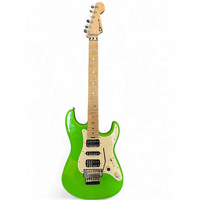 Used Charvel PRO MOD SO-CAL STYLE 1 SLIME GREEN Solid Body Electric Guitar