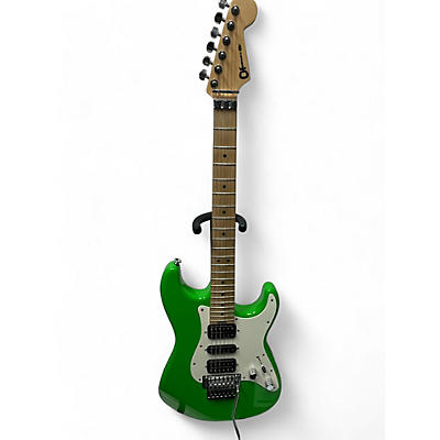 Used Charvel PRO MOD SO-CAL Style 1 HSH FR SLIME GREEN Solid Body Electric Guitar