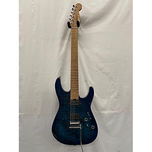 Charvel Used Charvel Pro MOD DK-24 Chlorine Burst Solid Body Electric Guitar Chlorine Burst