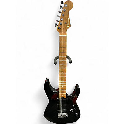 Used Charvel Pro-Mod DK22 Black Solid Body Electric Guitar