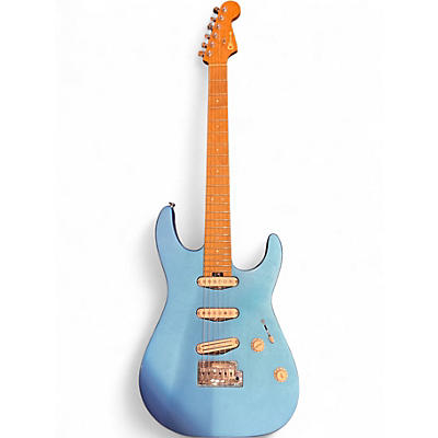 Used Charvel Pro-Mod DK22 SSS 2PT CM Blue Solid Body Electric Guitar