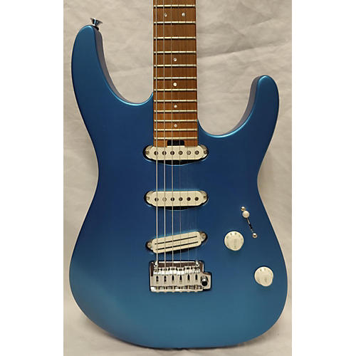 Charvel Used Charvel Pro Mod DK22 SSS Electron Blue Metallic Solid Body Electric Guitar Electron Blue Metallic