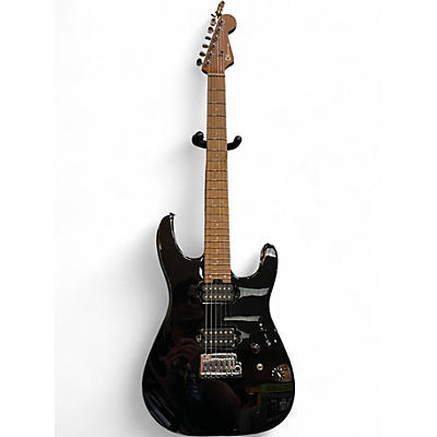 Used Charvel Pro-Mod DK24 HH 2PT CM Black Solid Body Electric Guitar