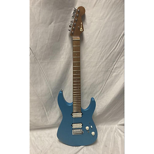 Charvel Used Charvel Pro-Mod DK24 HH 2PT CM Blue Solid Body Electric Guitar Blue