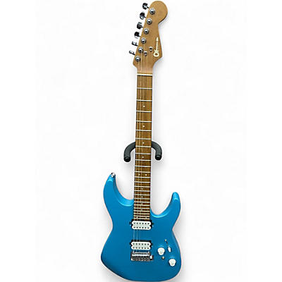 Used Charvel Pro Mod DK24 HH 2PT CM Matte Blue Frost Solid Body Electric Guitar