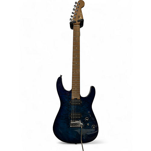 Charvel Used Charvel Pro Mod DK24 HH Chlorine Burst Solid Body Electric Guitar Chlorine Burst