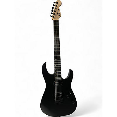 Used Charvel Pro-Mod DK24 HH HT Satin Black Solid Body Electric Guitar