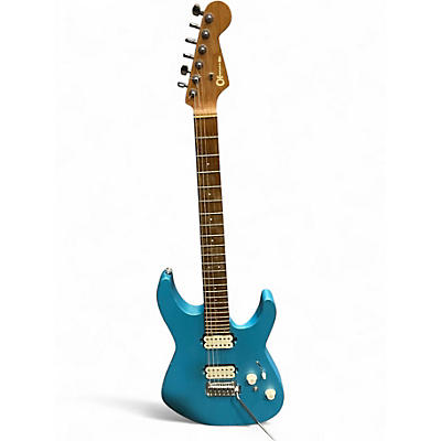 Used Charvel Pro-Mod DK24 HH MATTE BLUE FROST Solid Body Electric Guitar