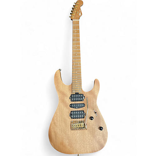 Used Charvel Pro-Mod DK24 HSH 2PT CM Mahogany Natural Solid Body Electric Guitar Mahogany Natural