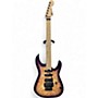 Used Charvel Pro-Mod DK24 HSS FR M Poplar Purple Sunset Solid Body Electric Guitar Purple Sunset