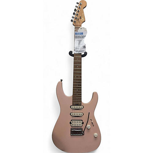 Charvel Used Charvel Pro Mod DK24 HSS Satin Shell Pink Solid Body Electric Guitar Satin Shell Pink