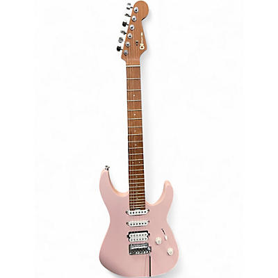 Used Charvel Pro-Mod DK24 HSS Satin Shell Pink Solid Body Electric Guitar