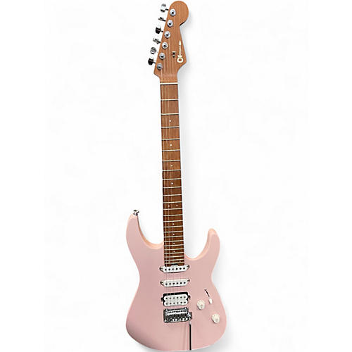 Used Charvel Pro-Mod DK24 HSS Satin Shell Pink Solid Body Electric Guitar Satin Shell Pink