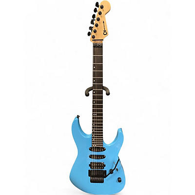 Used Charvel Pro-Mod DK24 HSSFR Infinity Blue Solid Body Electric Guitar
