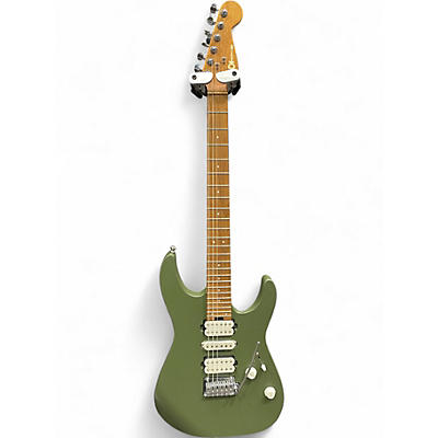 Used Charvel Pro-Mod DK24 Matte Army Drab Solid Body Electric Guitar