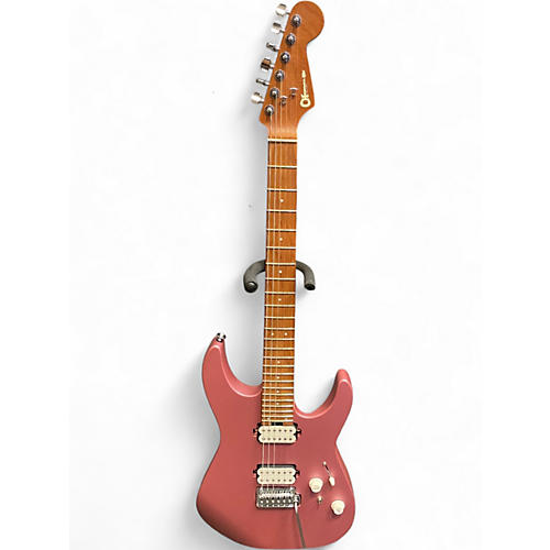 Used Charvel Pro-Mod DK24 Pink Solid Body Electric Guitar Pink