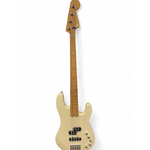 Used Charvel Pro-Mod SAN DIMAS Platinum PEARL Electric Bass Guitar Platinum PEARL