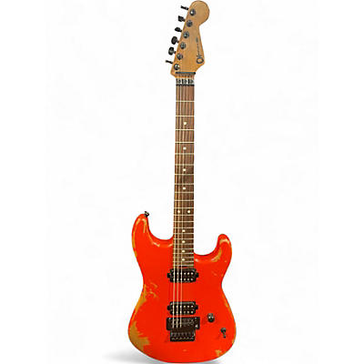 Used Charvel Pro-Mod SD1-HH weathered orange Solid Body Electric Guitar