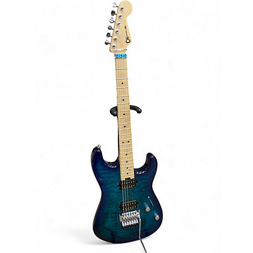 Charvel Used Charvel Pro Mod San Dimas 1 2H HR CHLORINE BURST Solid Body Electric Guitar CHLORINE BURST