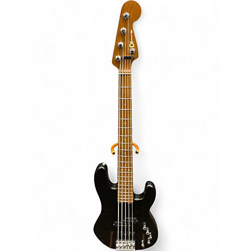 Used Charvel Pro-Mod San Dimas 5-String PJ Metallic Black Electric Bass Guitar Metallic Black