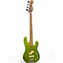 Used Charvel  Pro-Mod San Dimas BASS PJ IV LIME GREEN Electric Bass Guitar LIME GREEN