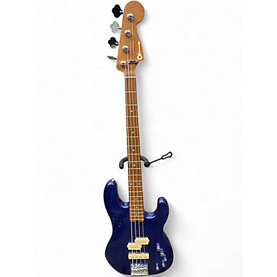 Used Charvel Pro Mod San Dimas Bass PJ IV Sonic Blue Electric Bass Guitar