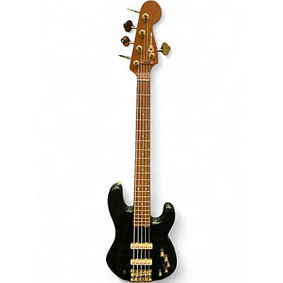 Used Charvel Pro Mod San Dimas Bass V Metallic Green Electric Bass Guitar