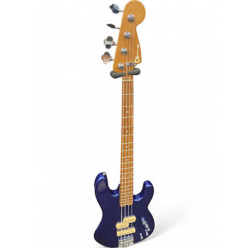 Charvel Used Charvel Pro Mod San Dimas Blue Electric Bass Guitar Blue