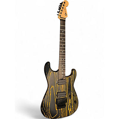 Used Charvel Pro Mod San Dimas HH FR OLD YELLA Solid Body Electric Guitar