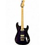 Used Charvel Pro Mod San Dimas HH FR Trans Purple Solid Body Electric Guitar Trans Purple