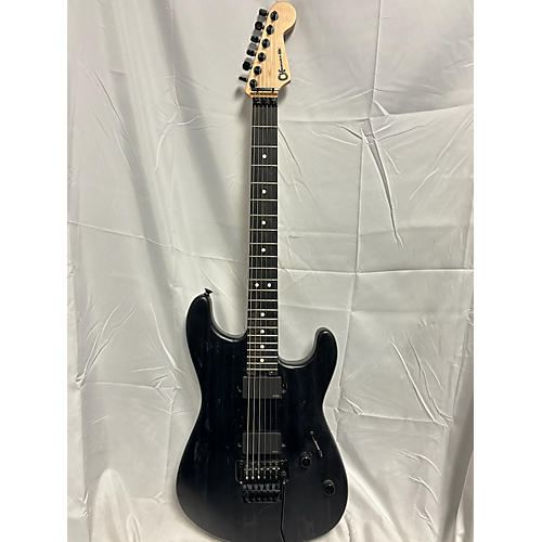 Charvel Used Charvel Pro Mod San Dimas HH HT ASH Black Solid Body Electric Guitar Black