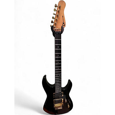 Used Charvel Pro Mod San Dimas HH HT Black and Gold Solid Body Electric Guitar