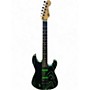 Used Charvel Pro Mod San Dimas HH HT Green Glow Solid Body Electric Guitar Green Glow