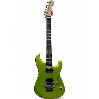 Used Charvel Pro Mod San Dimas HH HT Metallic Green Solid Body Electric Guitar