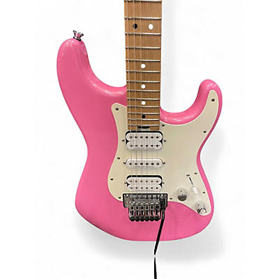 Used Charvel Pro Mod San Dimas HH HT Pink Solid Body Electric Guitar