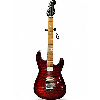 Used Charvel Pro Mod San Dimas HH HT Sangria Burst Solid Body Electric Guitar