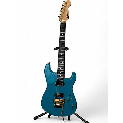 Charvel Used Charvel Pro Mod San Dimas HH HT TEAL Solid Body Electric Guitar