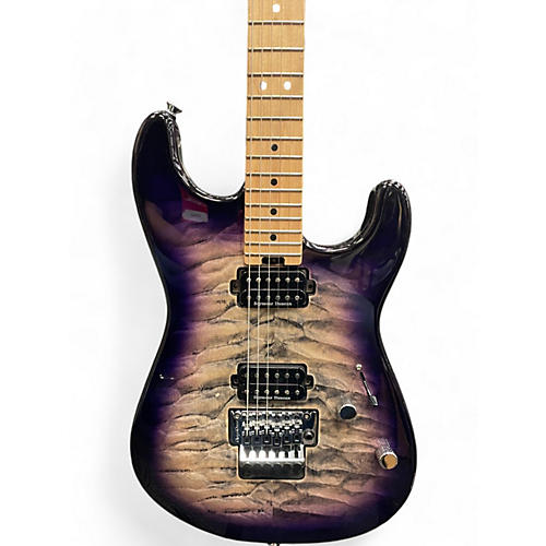 Charvel Used Charvel Pro Mod San Dimas HH HT Trans Purple Solid Body Electric Guitar Trans Purple